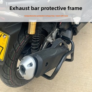 กันชนกัน<span class=keywords><strong>ล้ม</strong></span>เครื่องยนต์มอเตอร์ไซค์รุ่นใหม่สำหรับ PCX160 2025 ด้านหน้า/ด้านหลัง โครงเหล็กคาร์บอนป้องกันตัวถัง - Product Image 4