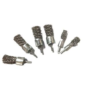 Cepillo de limpieza multifuncional de alambre de acero de 6 mm para taladro eléctrico, eliminación de óxido de metal, desbaste de madera, limpieza de juntas de soldadura - Product Image 2