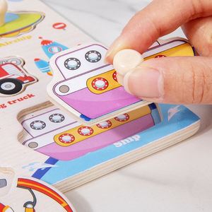 Juguete Educativo Temprano de Madera con Puzles de Encaje para Niños Pequeños, Seguro para Niños - Product Image 4