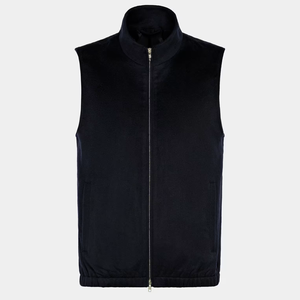 Chaleco de lana de alta calidad de gran oferta: chaleco de lana de lujo con cremallera de moda y cálido para Otoño/Invierno para hombres - Product Image 3