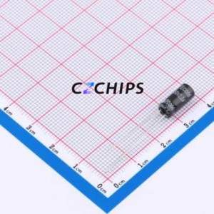 Condensador Electrolítico de Aluminio de 2.2uF 50V 5x11KM con Orificio Pasante, D5xL11mm 2.2uF 20% 50V 20mA-120Hz - Product Image 1