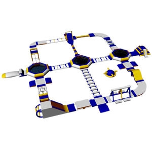 Jouet gonflable flottant pour parc aquatique gonflable, pas <span class=keywords><strong>cher</strong></span>, course d'obstacle d'eau, à vendre - Product Image 2