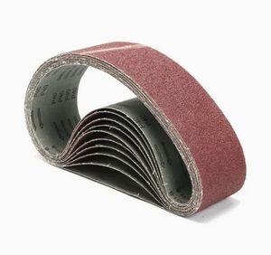 Bandes abrasives de 18 pouces pour <span class=keywords><strong>ponceuse</strong></span> <span class=keywords><strong>à</strong></span> <span class=keywords><strong>bande</strong></span> pneumatique 40-240 grains Papier abrasif pour outils abrasifs en métal <span class=keywords><strong>et</strong></span> bois Support en tissu - Product Image 3