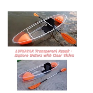 <span class=keywords><strong>2025</strong></span> Trung Quốc nhà máy giải trí mới <span class=keywords><strong>Kayak</strong></span> 2.4 Meter duy nhất giá rẻ Trong suốt <span class=keywords><strong>Kayak</strong></span> rõ ràng <span class=keywords><strong>Kayak</strong></span> ngồi trong xuồng - Product Image 6