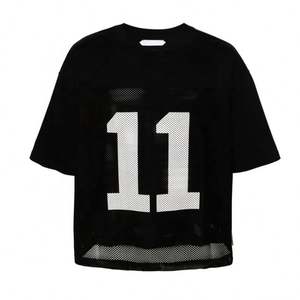 T-shirt respirant pour hommes Street Wear T-shirts personnalisés Votre propre marque T-shirt en maille pour hommes Gym - Product Image 1