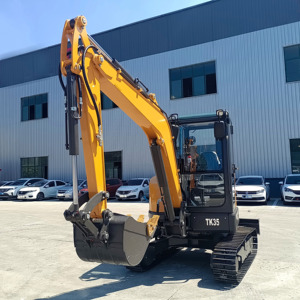 รถขุดขนาดเล็ก 3.5 ตัน ใหม่ พร้อมรับประกัน 1 ปี จัดส่งฟรี รถขุดตีนตะขาบขนาดเล็ก ราคาแข่งขันเทียบเท่ารถขุด 1 และ 2 ตัน - Product Image 5