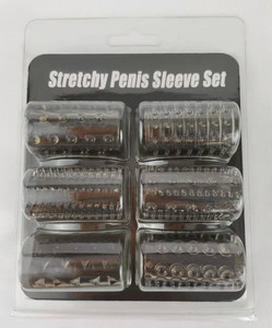 6 Fundas Transparentes <span class=keywords><strong>para</strong></span> Pene, Condón, Juguete Sexual <span class=keywords><strong>para</strong></span> Hombres, Agrandador de Erección, Anillo <span class=keywords><strong>para</strong></span> Pene Reutilizable, Estimulante, Juguetes <span class=keywords><strong>para</strong></span> Parejas Adultas - Product Image 5