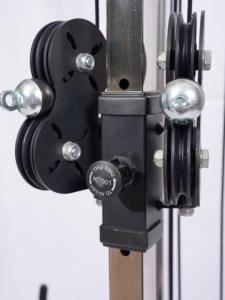 Sistema de Poleas de <span class=keywords><strong>Pared</strong></span> para Gimnasio, Entrenamiento de Cuerpo Completo, <span class=keywords><strong>Polea</strong></span> <span class=keywords><strong>Alta</strong></span>/<span class=keywords><strong>Baja</strong></span>, Ejercicios de Tracción, Expansión de Pecho <span class=keywords><strong>y</strong></span> Tríceps, para Práctica en Casa, Metal - Product Image 3