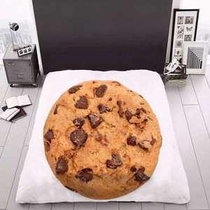 Manta de franela personalizada con estampado de diseño privado, comida divertida, <span class=keywords><strong>Burrito</strong></span>, galleta, sublimación, pizza, comida - Product Image 4