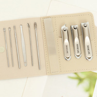 Kit de Manucure et Pédicure Portable Anti-éclaboussures pour Salon et Bébé – Trousse de Beauté Complète