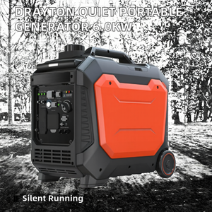 Générateur d'électricité portable numérique à inverseur, essence, 163cc, 120V, réservoir de carburant 10L, avec surveillance à distance Wi-Fi, pour la Chine - Product Image 2