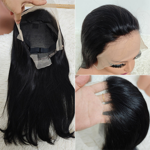 Promotion Letsfly 38,3$ 18 20 pouces Perruques Lace Frontal 13x4 Lisses et Ondulées 100% Cheveux Humains 180% 9A Cheveux Naturels Vente en Gros 180g - Product Image 2