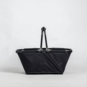 Cesta de Picnic Portátil para Exteriores, Cesta de Compras, Bolsas de Aluminio Plegables para Camping, Venta al Por Mayor - Product Image 2