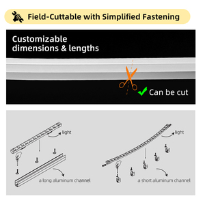 Bande lumineuse LED flexible en silicone RGBW personnalisée LFT2222-1, étanche IP67, lumière néon pour l'extérieur, façade <span class=keywords><strong>de</strong></span> bâtiment d'hôtel - Product Image 6
