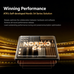 เมาส์ ATK X1 V2 Ultimate 2.0 ไร้สาย Paw3950 Ultra น้ำหนักเบา 54 กรัม 42000DPI 750IPS 0.163ms ความหน่วงต่ำ อุปกรณ์เสริมสำหรับเกมเมอร์ ของขวัญ - Product Image 5