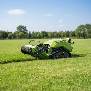 Crawler Remote Control Lawn Mower 800mm Grass <b>Box</b> Multi-function Trenching <b>Weeding</b> Backfill Integrated Rotary Machine NDH800 Wir - Product Image 5
