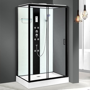 Lujoso cuarto <span class=keywords><strong>de</strong></span> <span class=keywords><strong>ducha</strong></span> <span class=keywords><strong>de</strong></span> vapor <span class=keywords><strong>de</strong></span> gran tamaño con panel <span class=keywords><strong>de</strong></span> computadora y <span class=keywords><strong>ducha</strong></span> - Product Image 1