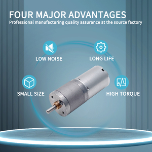 12V 24V điện động cơ không chổi than 25 mét <span class=keywords><strong>DC</strong></span> bánh có động cơ cho vật nuôi nguồn cung cấp - Product Image 2