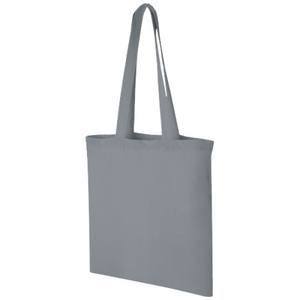 Bolsa de Compras Carolina de Algodón, 7L, Gris, Casual, Promocional - Product Image 1