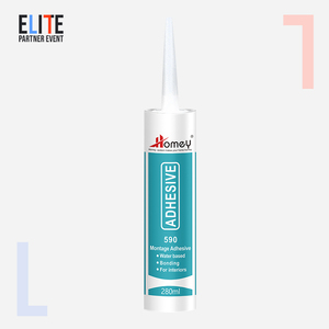 Homey vente en gros de mélange de mastic acrylique <span class=keywords><strong>blanc</strong></span> Base d'eau imperméable adhésif parquet verre acrylique joint peinture emballage - Product Image 2
