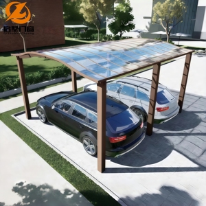 Auvent <span class=keywords><strong>de</strong></span> <span class=keywords><strong>voiture</strong></span> moderne en alliage d'aluminium antirouille <span class=keywords><strong>de</strong></span> conception allemande, protection complète, abri <span class=keywords><strong>de</strong></span> <span class=keywords><strong>garage</strong></span>, installation facile pour maison et villa - Product Image 1