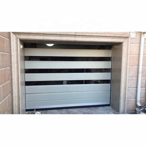 Puerta <span class=keywords><strong>de</strong></span> Garaje Seccional Plegable Antirrobo <span class=keywords><strong>de</strong></span> Plástico y Acero Forjado Goldway con Sistema <span class=keywords><strong>de</strong></span> Suspensión Superior y Apilamiento - Product Image 1