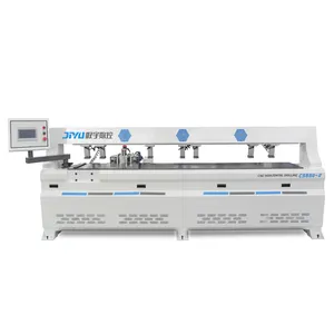 CS550-2 Máquina CNC para perfuração de madeira com varredura a laser lateral