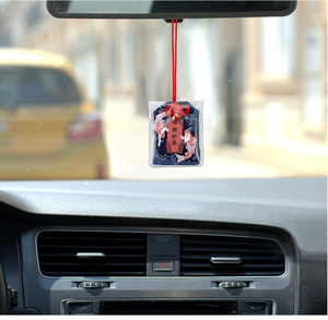 Mignon japonais Omamori amulette bonne chance suspendu Sachet porte-bonheur amulette breloques bénédiction sac pendentif pour étude santé chance bénédictions - Product Image 6