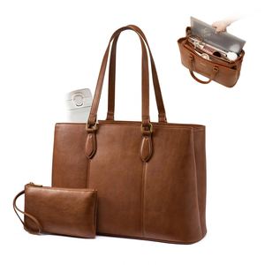 Sac à main pour ordinateur portable de 15,6 pouces, durable et protecteur, avec protection rembourrée, matériau résistant à l'eau, pour une utilisation quotidienne par les professionnels - Product Image 1