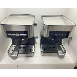 Thema nhà máy thiết kế hiện đại thép không gỉ cảm biến cảm ứng điều khiển 1.6L 15-20bar ý bơm Cappuccino Espresso Máy pha cà phê - Product Image 5