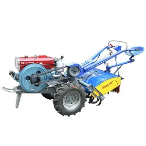 Traktor BERJALAN 2 roda, traktor di belakang traktor ban pertanian dengan mesin