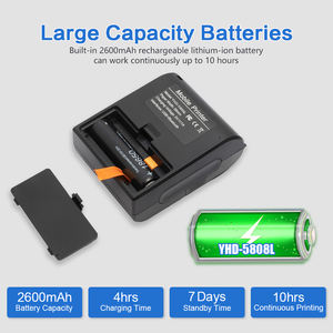 <span class=keywords><strong>Imprimante</strong></span> thermique de tickets mobile mini YHD-5808L Connexion USB <span class=keywords><strong>Bluetooth</strong></span> Pos <span class=keywords><strong>Imprimante</strong></span> thermique de reçus sans fil 58 mm - Product Image 5