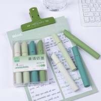 Mignon Mini Rouge À Lèvres Surligneur Stylos 12 Couleurs En Plastique Artistique Marqueur Ensemble pour L'école Filles Bullet Journaling