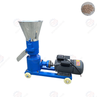 Machine à granulés d'aliments pour volailles, canards et bovins à haute productivité, état neuf, ligne de production 1T/H