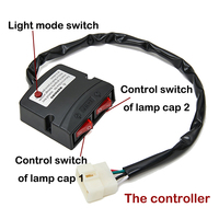 Barres lumineuses LED stroboscopiques de 47 pouces (120 cm) 88W, rouge et bleu clignotant, pour toit de camion ou de voiture, 12V 24V, lumière d'urgence