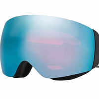 Lunettes de soleil unisexes Ride Wind pour le ski, protection UV, verres noirs iridium, monture sans bords en silicone PC/verre, anti-buée, miroir
