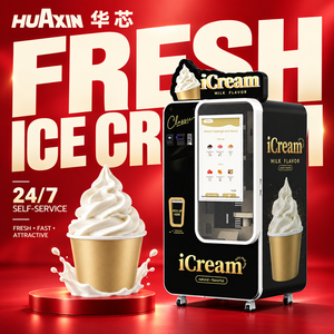 Máquina expendedora de helados de autoservicio con 59 sabores DIY y monitoreo remoto 24/7 - Product Image 1