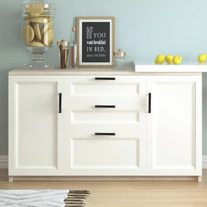 Modern Simple Zinc Alloy Kitchen Cabinet Aluminum Hardware Accessories <strong>Black</strong> Handle Drawer Wardrobe <strong>Door</strong> <strong>Door</strong> Handle - Product Image 3