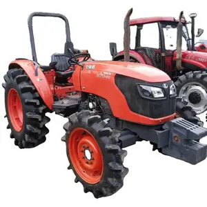 2018 Подержанный сельскохозяйственный трактор kubota 70hp 4x4 Трактор Сельскохозяйственная техника дешевые сельскохозяйственные тракторы для продажи