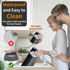 Portaspezie Magnetico in Metallo da Parete Personalizzato, Set da 5 Pezzi, Portarotolo per Frigorifero, Organizzatore per Utensili - Product Image 5