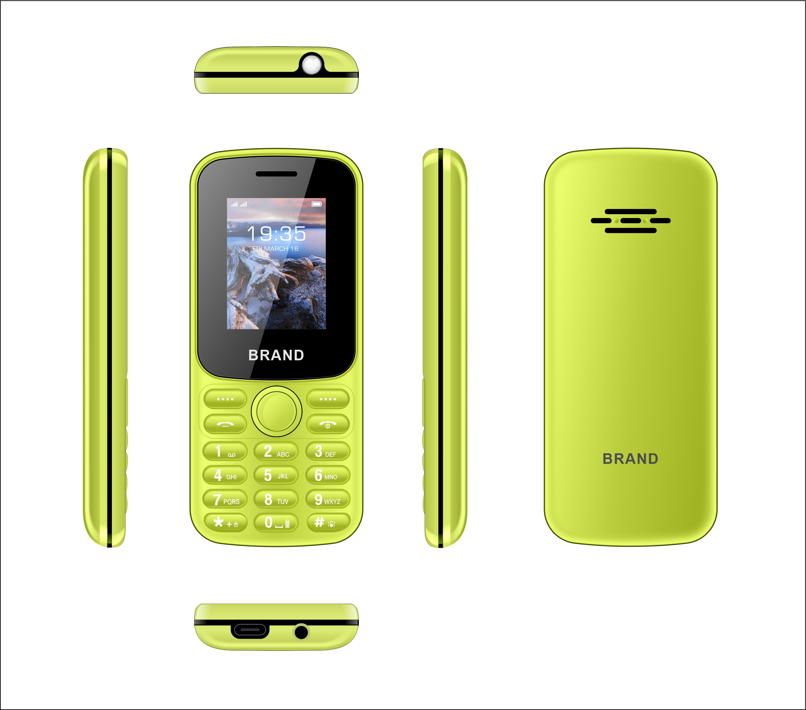 สีเขียว