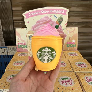 Jouet Squishy NeeDoh Star Ice Cream Cone à Montée Lente, Anti-Stress Sensoriel en Silicone, Idéal pour les 14 ans et plus - Vente Flash - Product Image 4