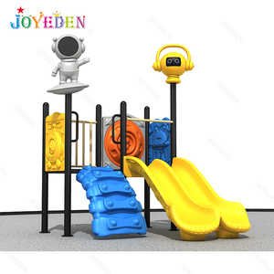 Ensemble d'équipement pour enfants à la maison <span class=keywords><strong>de</strong></span> maternelle à petit budget toboggan en plastique aire <span class=keywords><strong>de</strong></span> jeux commerciale extérieure à prix compétitif - Product Image 3