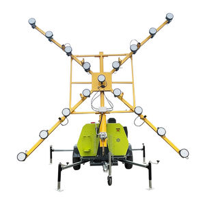 <span class=keywords><strong>Tour</strong></span> d'éclairage télescopique mobile de 4,6 mètres, pliable, adaptée aux aéroports, avec tours d'éclairage LED à économie d'énergie - Product Image 4