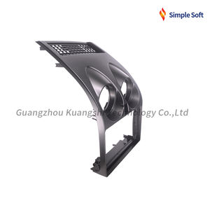 Kit de tableau de bord de cadre de voiture de 9 pouces de sortie d'usine cadre de Navigation d'autoradio Android pour <span class=keywords><strong>Nissan</strong></span> <span class=keywords><strong>Qashqai</strong></span> 2006-2013 cadre de panneau de voiture - Product Image 2