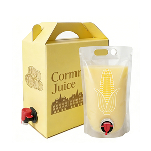 Bolsa <span class=keywords><strong>de</strong></span> Embalaje Biodegradable OEM para Bebidas, <span class=keywords><strong>de</strong></span> Mylar, con Válvula y Caja, para Jugo <span class=keywords><strong>de</strong></span> Maíz, Café, etc. - Product Image 1