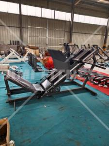 SM ASN Hack Squat à charge libre robuste pour salle de sport commerciale, pour la musculation des <span class=keywords><strong>quadriceps</strong></span> et le renforcement des jambes - Product Image 3