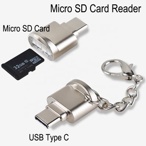 Lot de 3.0 coques en alliage de Zinc, mini <span class=keywords><strong>usb</strong></span> type <span class=keywords><strong>c</strong></span>, adaptateur OTG, micro <span class=keywords><strong>USB</strong></span>, lecteur de cartes <span class=keywords><strong>SD</strong></span>/TF, pour Macbook pour téléphone portable - Product Image 2