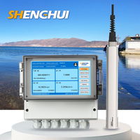 RS485 Qualité de l'eau Électrode d'aquaculture EC PH Sonde Compteur de traitement Analyseur de test numérique Capteur de détection d'eau