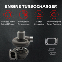 Kit de réparation de turbocompresseur neuf 125-1033 196-6134 pour Caterpillar 325B S6KT, pièces de machines d'extraction minière